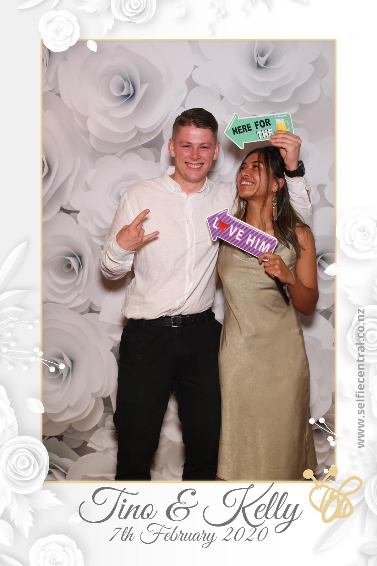 The Gascoigne-Honey Wedding | View more photos from the event at gallery.photobooth.co.nz/u/SelfieCentral/The-Gascoigne-Honey-Wedding